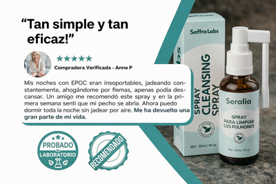 Spray de Limpieza pulmonar