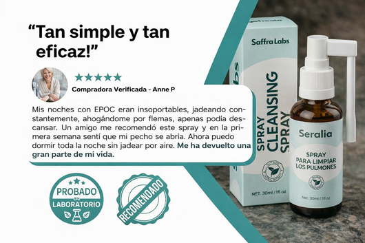 Spray de Limpieza pulmonar