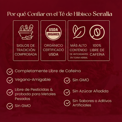 Té de Hibisco en Bolsitas