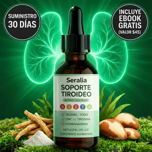 Gotas de apoyo para la Tiroides