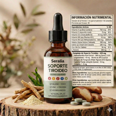 Gotas de apoyo para la Tiroides