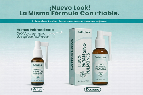 Spray de Limpieza pulmonar