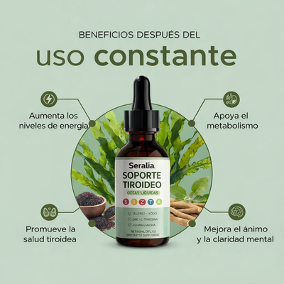 Gotas de apoyo para la Tiroides