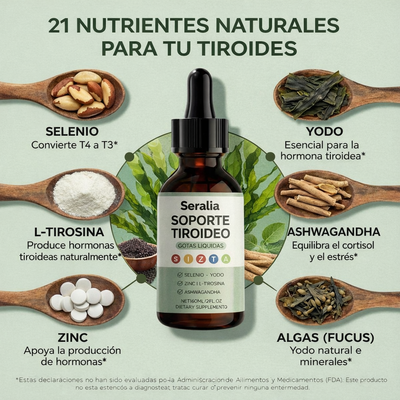 Gotas de apoyo para la Tiroides
