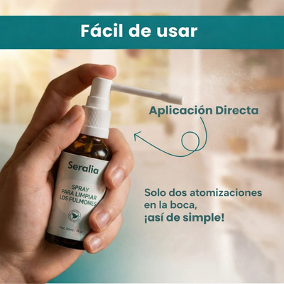 Spray de Limpieza pulmonar