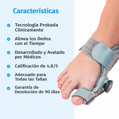 Solución para juanetes