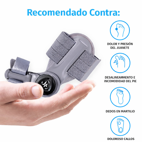 Solución para juanetes