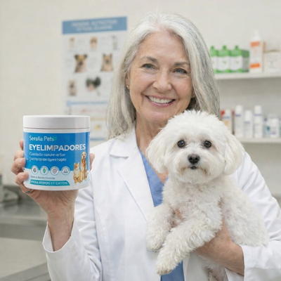 Kit de toallitas para los ojos para mascotas