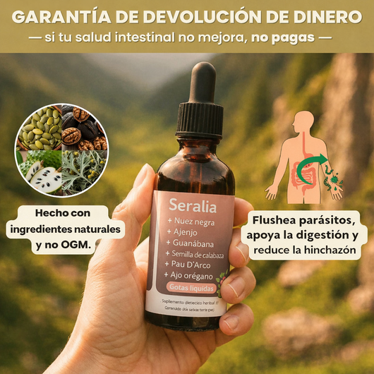 Gotitas para la Limpieza de Parasitos