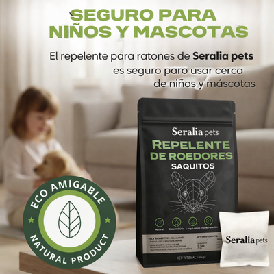 Bolsas repelentes de roedores