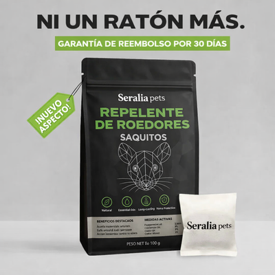 Bolsas repelentes de roedores