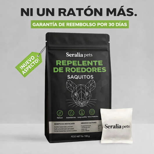 Bolsas repelentes de roedores