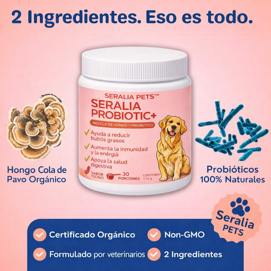 Probiótico de Cola de Pavo