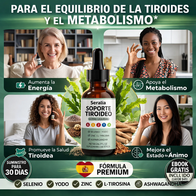 Gotas de apoyo para la Tiroides