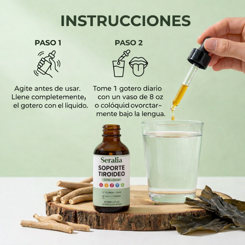 Gotas de apoyo para la Tiroides