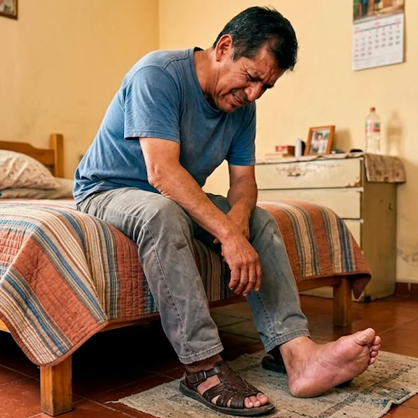 Pisas chueco por el dolor