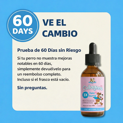 Gotas de Colageno para Perros