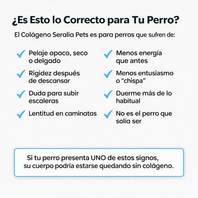 Gotas de Colageno para Perros
