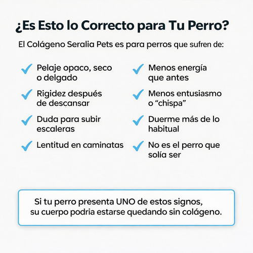 Gotas de Colageno para Perros