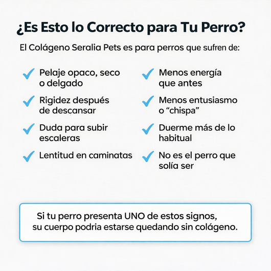 Gotas de Colageno para Perros