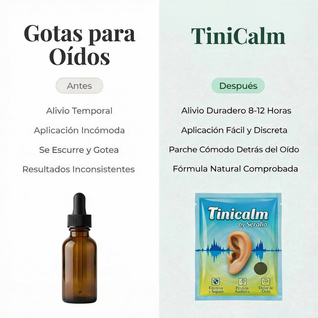 Parches Herbales para Zumbido de Oído - Pack 12 Unid